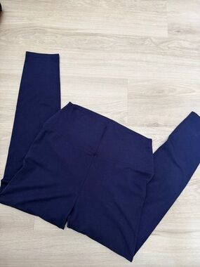 Simply Vera Vera Wang Navy High-Waist Leggings